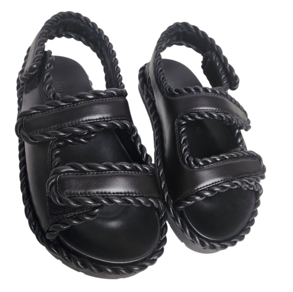 BOTTEGA VENETA Jack Sling Back Flat Sandals - Picture 5 of 16